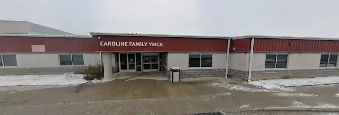 Front exterior of the Caroline Family YMCA building
