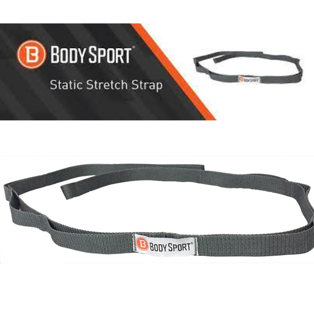 The Body Sport® Static Strap Simplifies Stretching Thanks To The Multiple Handles On Over Six Feet Of Strap.