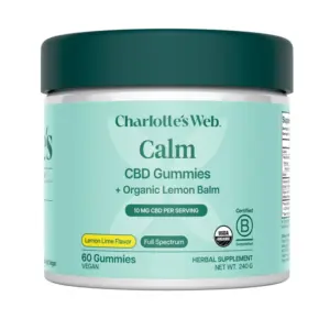 Calm CBD Gummies from Charlotte’s Web 60 count