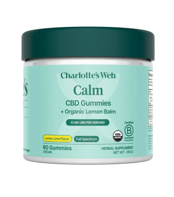 Calm CBD Gummies from Charlotte’s Web 60 count